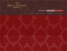 Tablet Screenshot of knightmediation.com